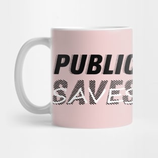 epidemiologist Public Health Saves Lives gift, Epidemiologists XMAS Gift Mug